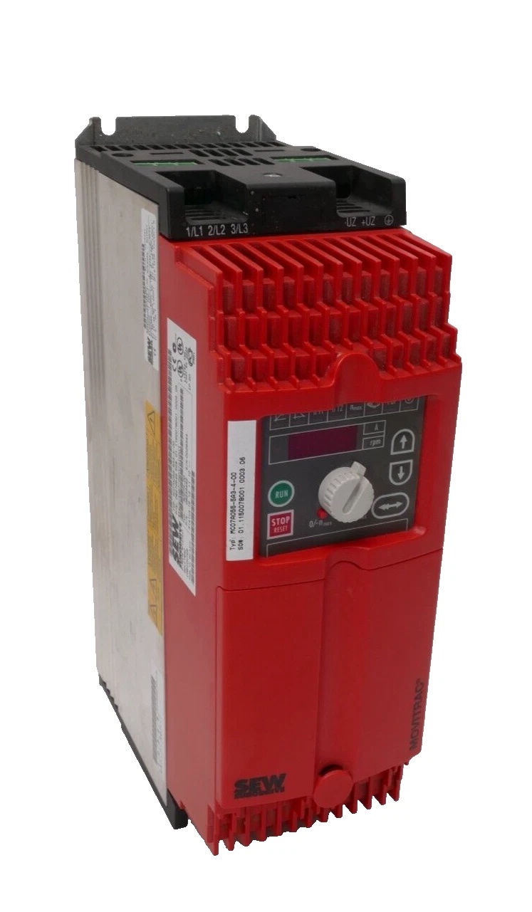 SEW MC07A055-5A3-4-00 MOVITRAC B 5.5kW Compact VFD Inverter 380-500V General Purpose Drive New Original 1-year Warranty SEW MC07A055-5A3-4-00 MOVITRAC B 5.5kW Compact VFD Inverter 380-500V General Purpose Drive New Original 1-year Warranty