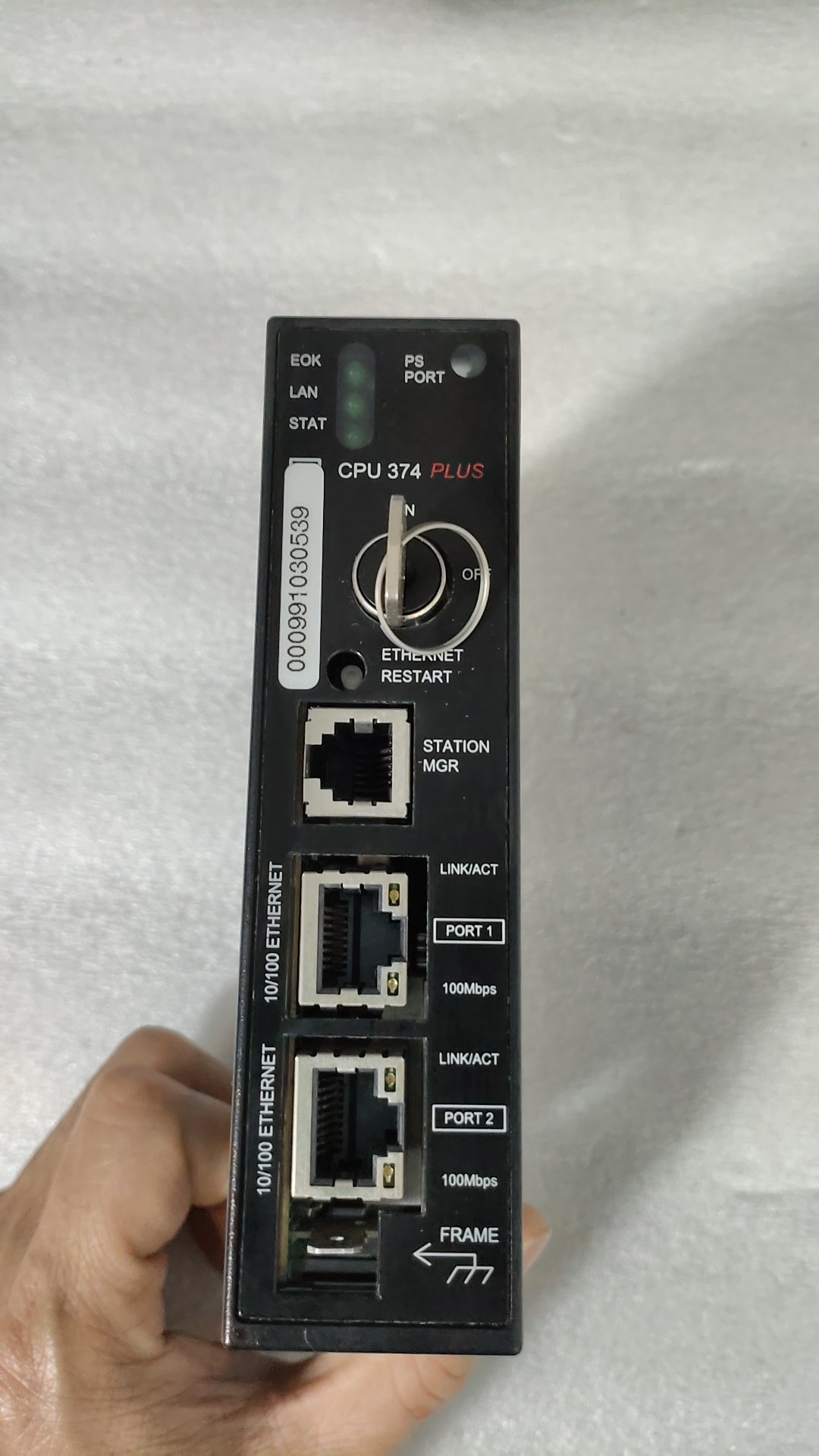 GE FANUC IC693CPU374-HW Series 90-30 133MHz Ethernet PLC CPU Module New Original 1-year Warranty