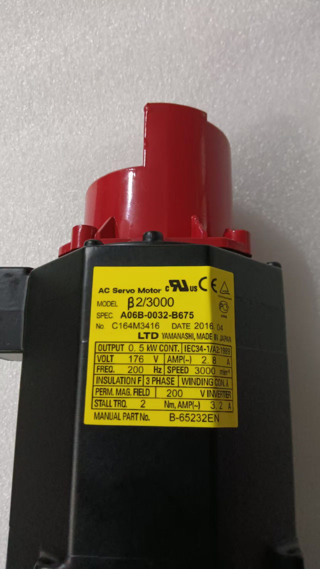 FANUC A06B-0032-B675 Compact Mini AC Servo Motor For Precision CNC & Robots New Original 1-year Warranty