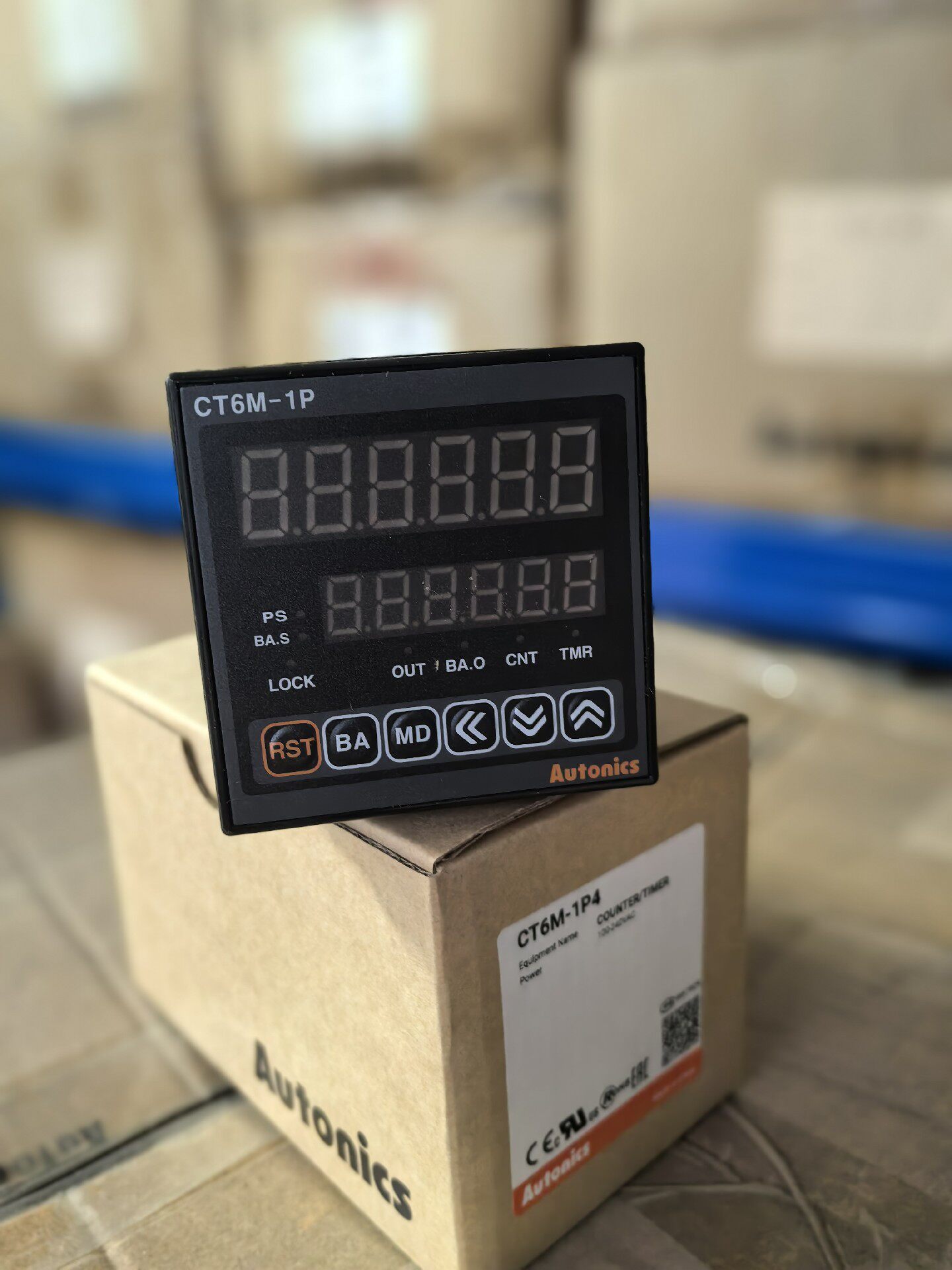 Autonics CT6M-1P4 6-Digit Multi-Function Counter Timer Meter 48×48mm New Original 1-year Warranty