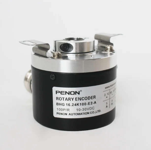 Baumer BHG 16.24K100-E2-A 100PPR Through Hollow Shaft Incremental Rotary Encoder M23 12Pin Connector New Original 1-year Warranty Baumer BHG 16.24K100-E2-A 100PPR Through Hollow Shaft Incremental Rotary Encoder M23 12Pin Connector New Original 1-year Warranty