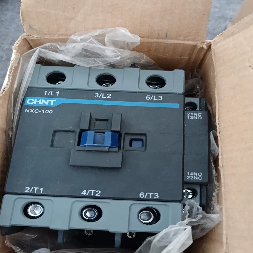 Chint NXC-100 3P 100A Industrial AC Contactor DIN Rail & Screw Mount Motor Switch New Original 1-year Warranty