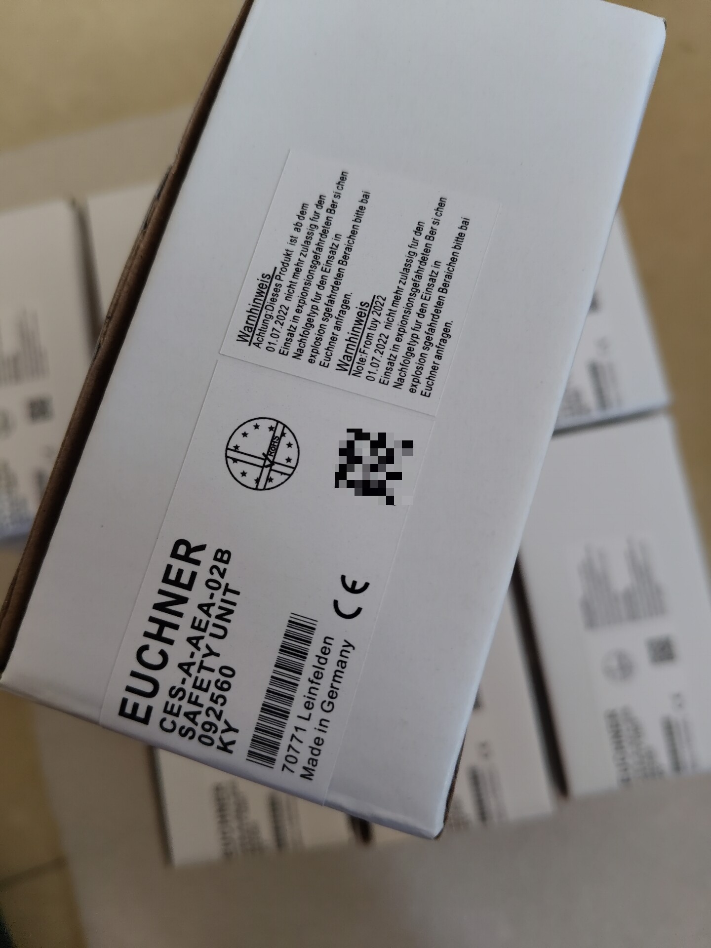 Euchner CES-A-AEA-02B Multi-Code Transponder Actuator CES Safety Switch Teaching Block New Original 1-year Warranty Euchner CES-A-AEA-02B Multi-Code Transponder Actuator CES Safety Switch Teaching Block New Original 1-year Warranty