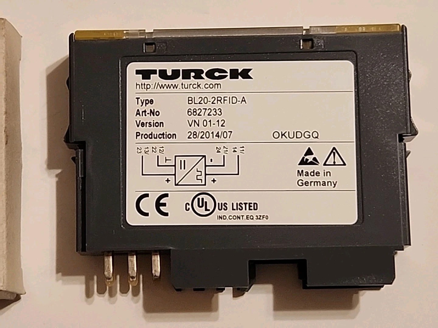 Turck BL20-2RFID-A BL20 Series RFID Interface Module Industrial Bus Expansion Module New Original 1-year Warranty Turck BL20-2RFID-A BL20 Series RFID Interface Module Industrial Bus Expansion Module New Original 1-year Warranty