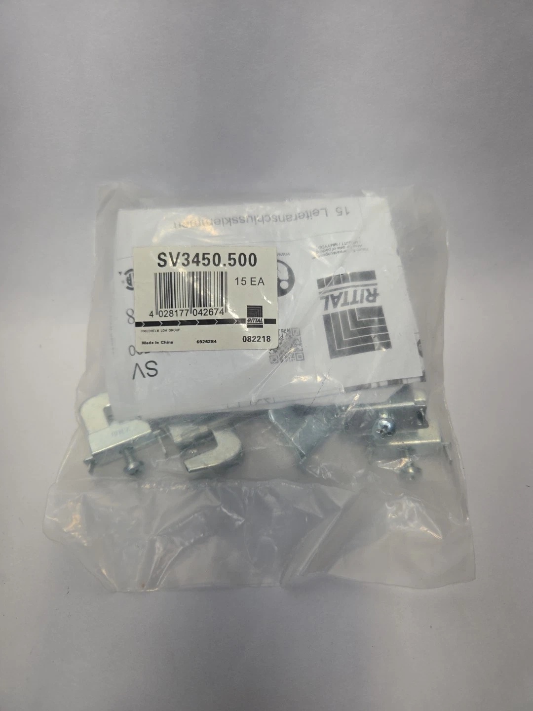Rittal SV3450.500 Push-In Busbar Terminal Block 0.5-6mm² Tool-Free Wiring 30A New Original 1-year Warranty Rittal SV3450.500 Push-In Busbar Terminal Block 0.5-6mm² Tool-Free Wiring 30A New Original 1-year Warranty