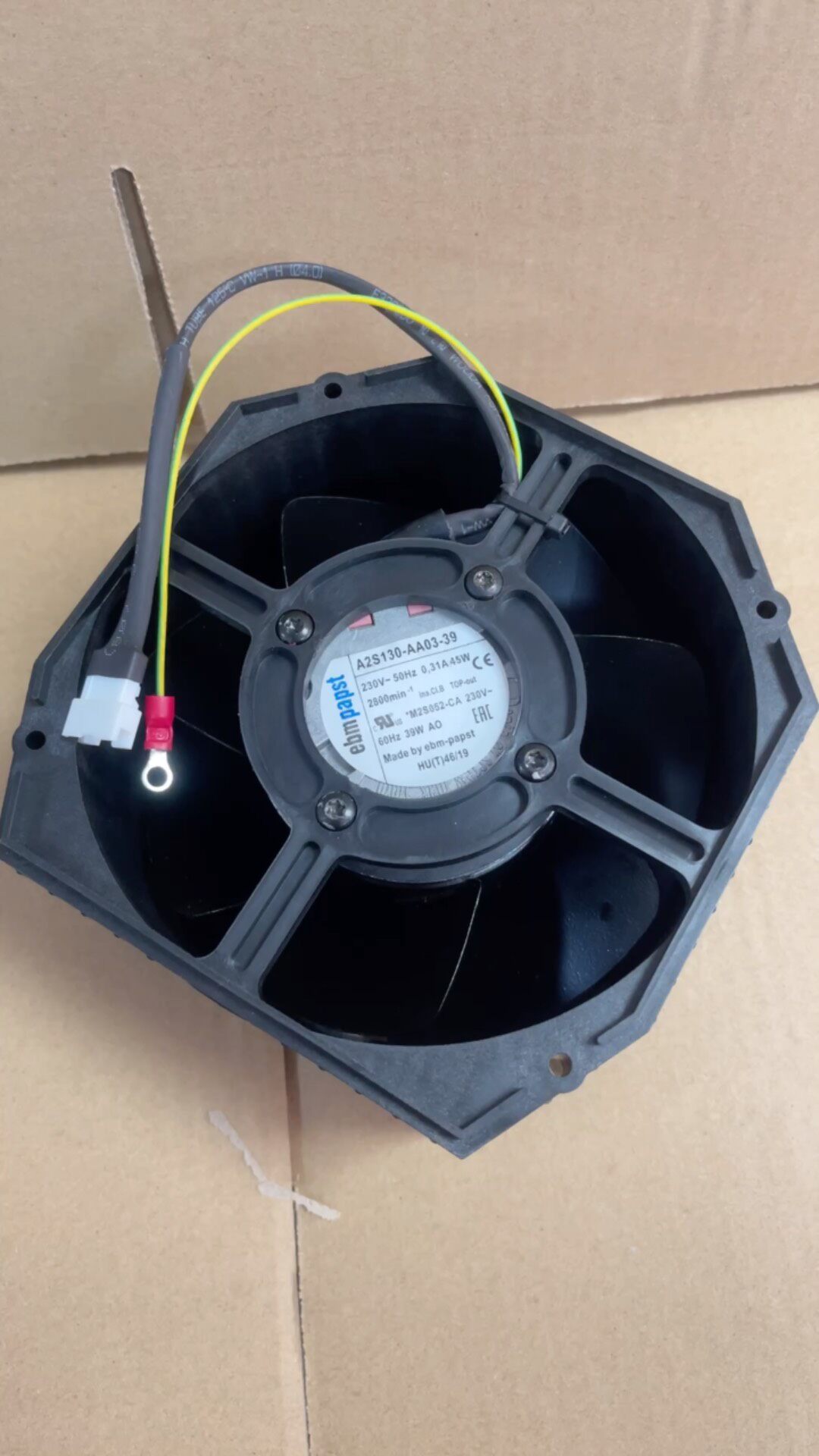 ebmpapst A2S130-AA03-39 130mm 230VAC Small Round External Rotor Axial Fan Compact Equipment Cooling Fan New Original 1-year Warranty ebmpapst A2S130-AA03-39 130mm 230VAC Small Round External Rotor Axial Fan Compact Equipment Cooling Fan New Original 1-year Warranty