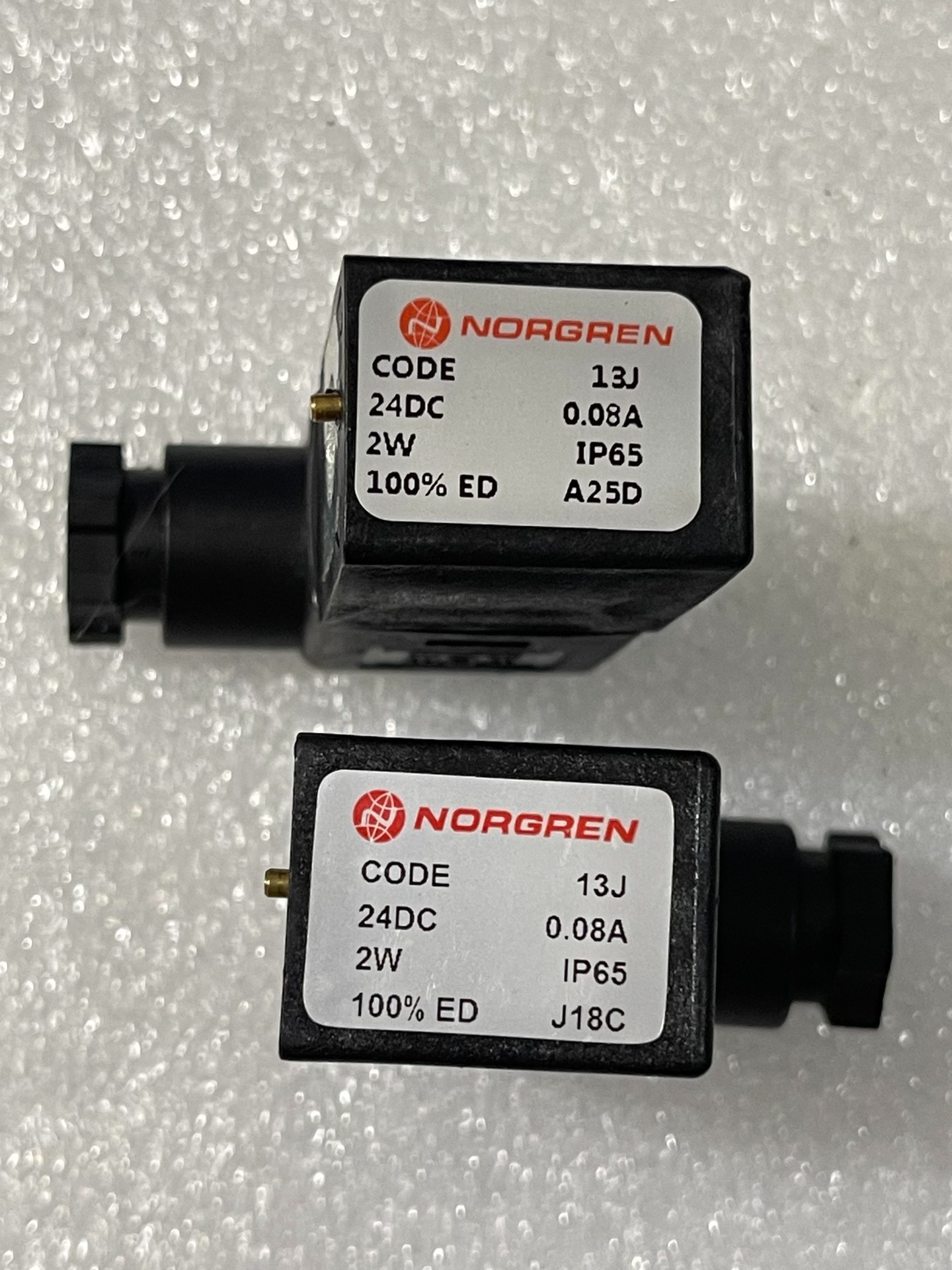 Norgren 13J 24VDC Solenoid Coil Low Power Industrial Pneumatic Valve Coil New Original 1-year Warranty Norgren 13J 24VDC Solenoid Coil Low Power Industrial Pneumatic Valve Coil New Original 1-year Warranty