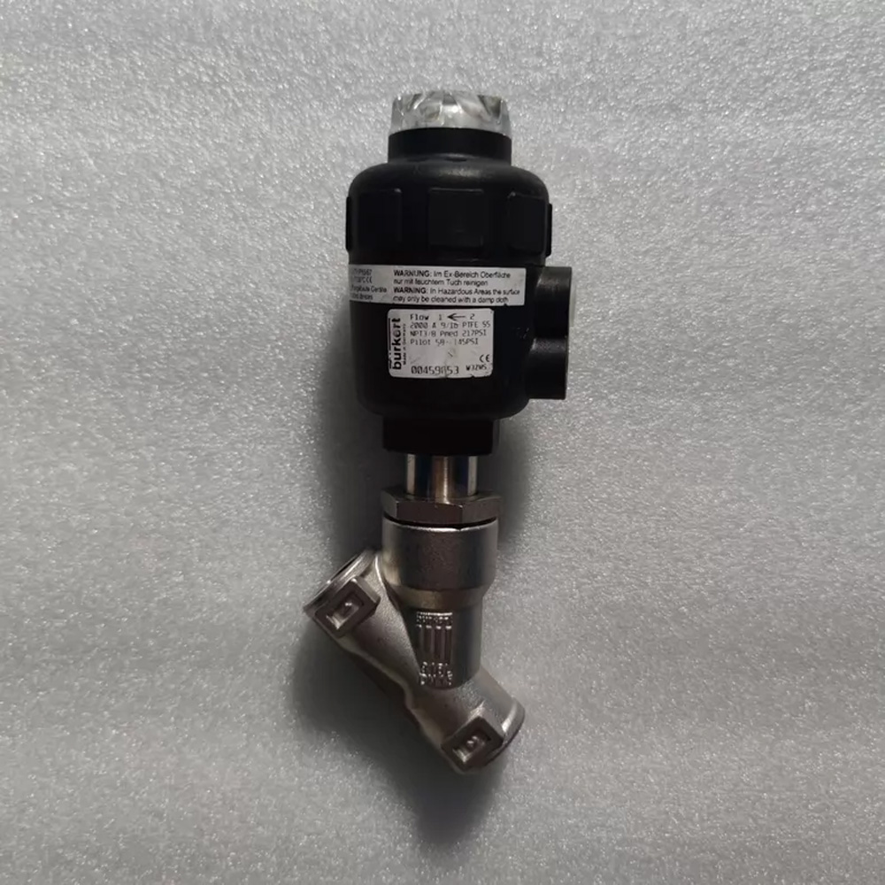 Burkert 00459053 Type 5420 5/2 Way Pneumatic Solenoid Valve 24VDC NAMUR Pilot Valve New Original 1-year Warranty
