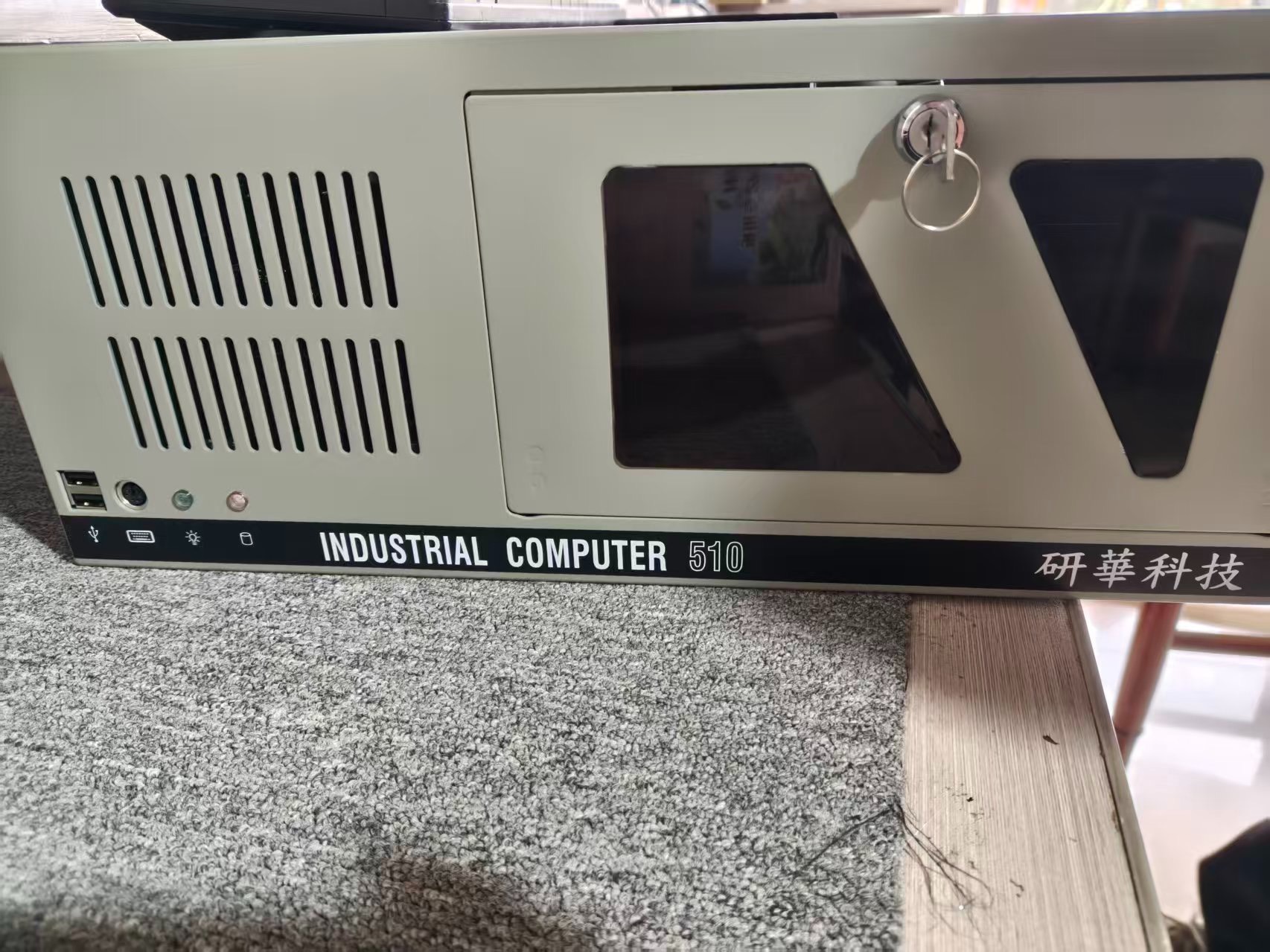 Advantech IPC-510 Compact 4U Short Depth Rackmount Industrial Chassis Support MicroATX Motherboard New Original 1-year Warranty