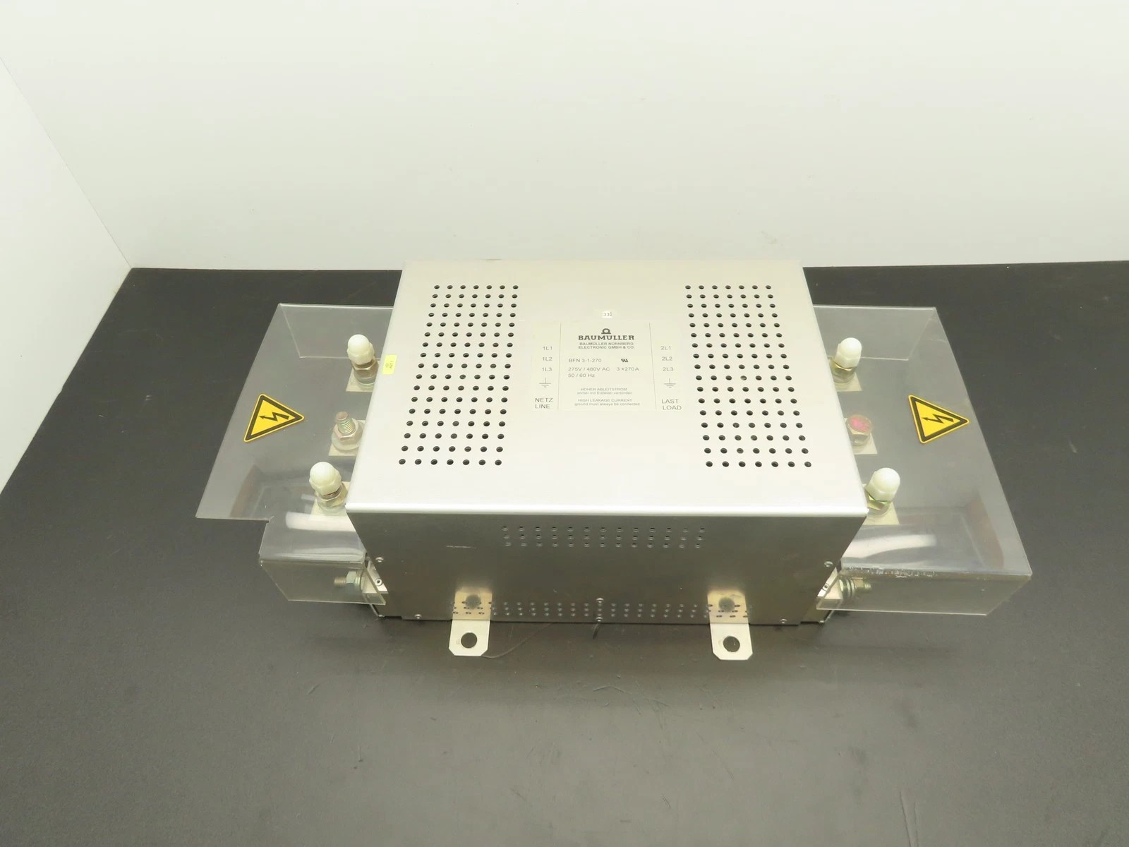 Baumuller BFN 3-1-270 3-Phase Mains Line Filter Servo Drive EMC Noise Filter New Original 1-year Warranty