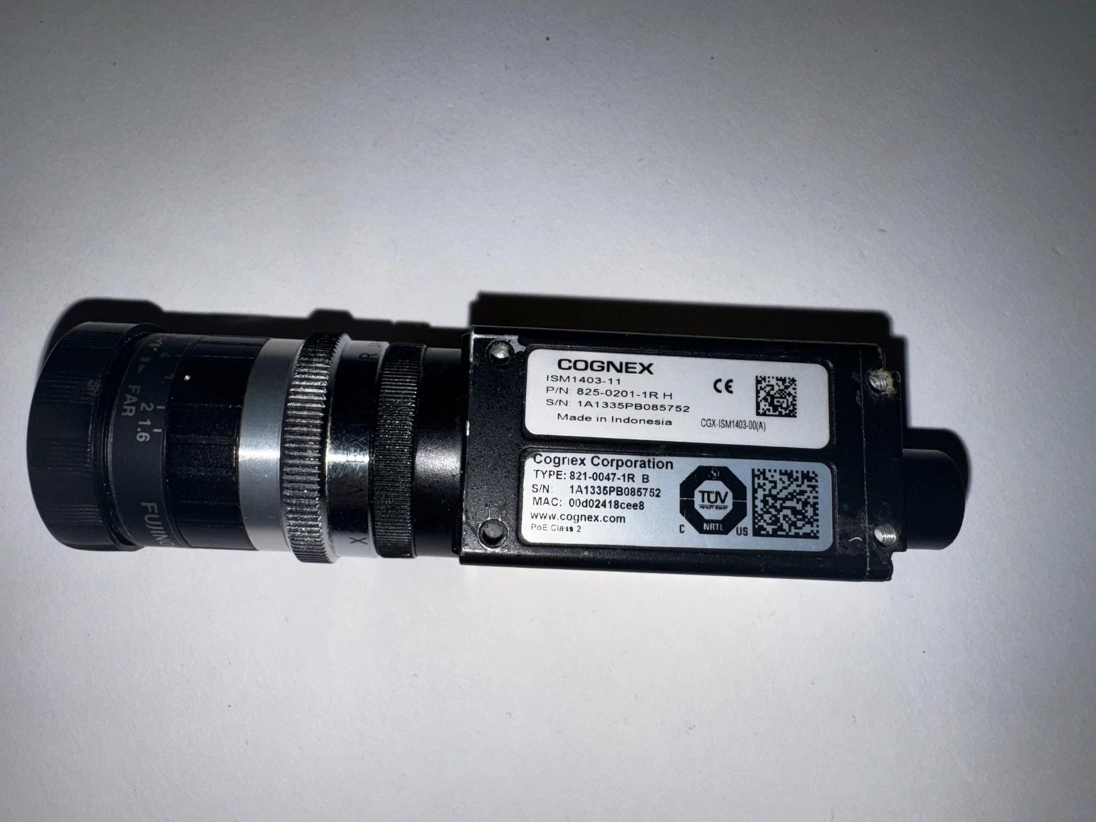 Cognex 821-0047-1R In-Sight 5000 Series Compact Smart Vision Camera 1/3 Cognex 821-0047-1R In-Sight 5000 Series Compact Smart Vision Camera 1/3