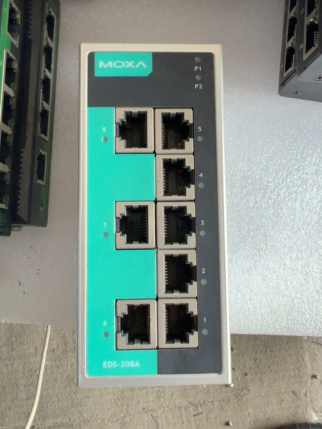 MOXA EDS-208A-T 8-Port Unmanaged Industrial Switch Wide Temperature -40~+75°C New Original 1-year Warranty MOXA EDS-208A-T 8-Port Unmanaged Industrial Switch Wide Temperature -40~+75°C New Original 1-year Warranty