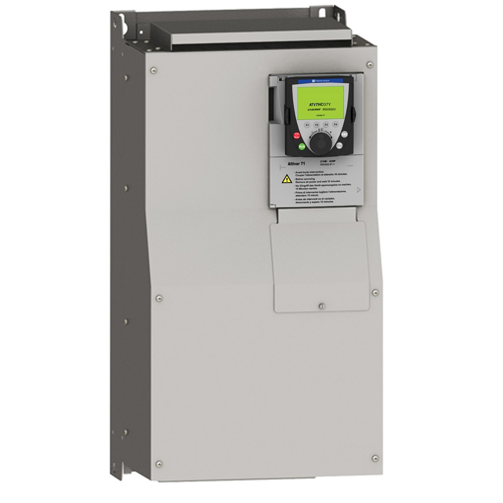 Schneider ATV61HD75N4Z Altivar61 75kW Variable Torque Inverter 3Ph 380-480V Built-in EMC LED Keypad VFD New Original 1-year Warranty