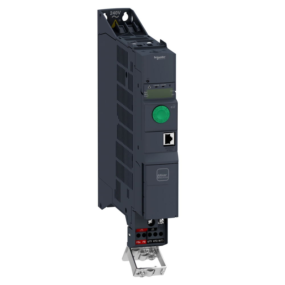 Schneider ATV320U11M2B Altivar320 1.1kW 1Ph 200-240V Slim Machine Variable Speed Drive C2 EMC No Built-in Brake Chopper New Original 1-year Warranty