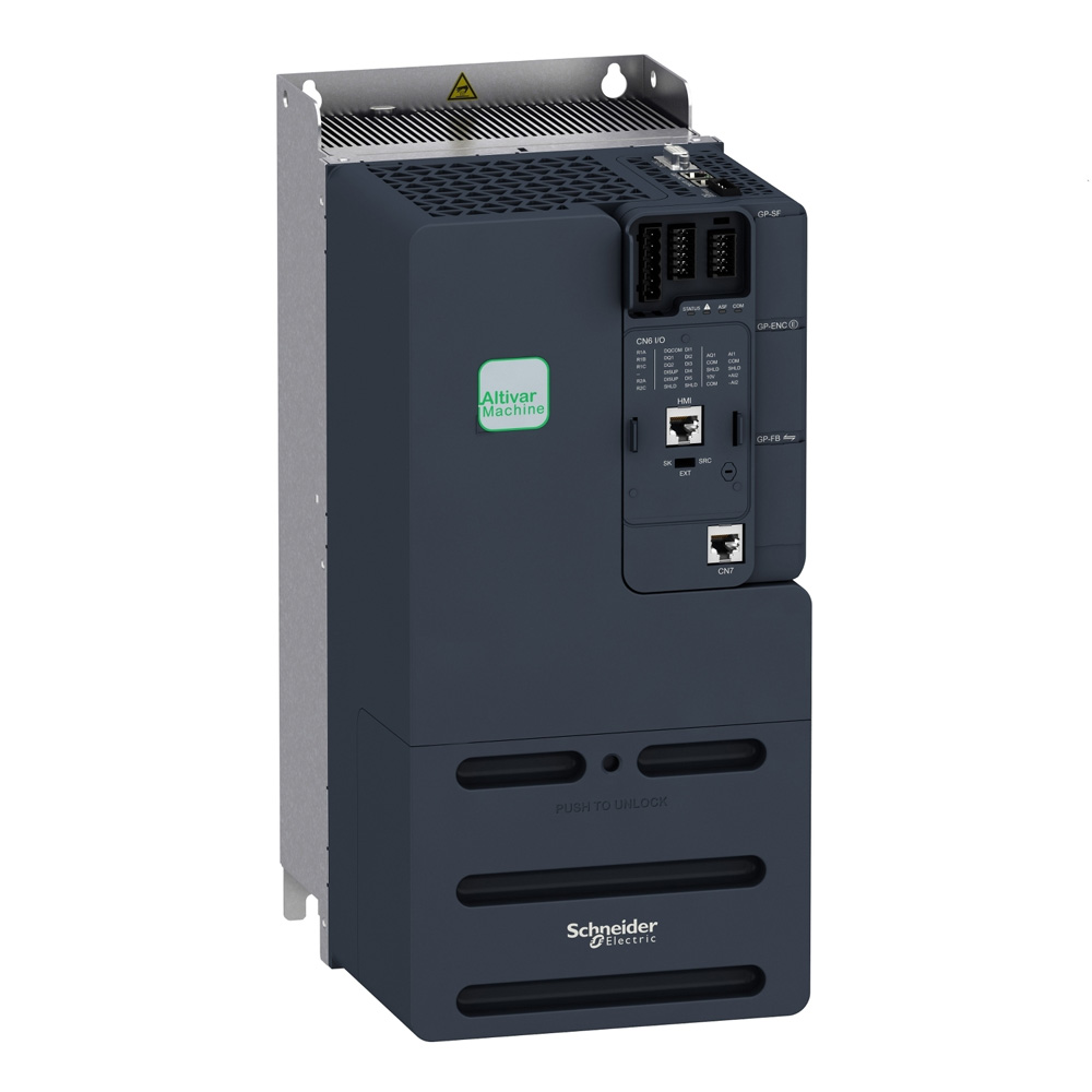 Schneider ATV340D11N4 Altivar340 11kW Heavy Duty 3Ph 380-480V Large Frame High Performance VFD Integrated Brake Chopper STO SIL3 Schneider ATV340D11N4 Altivar340 11kW Heavy Duty 3Ph 380-480V Large Frame High Performance VFD Integrated Brake Chopper STO SIL3