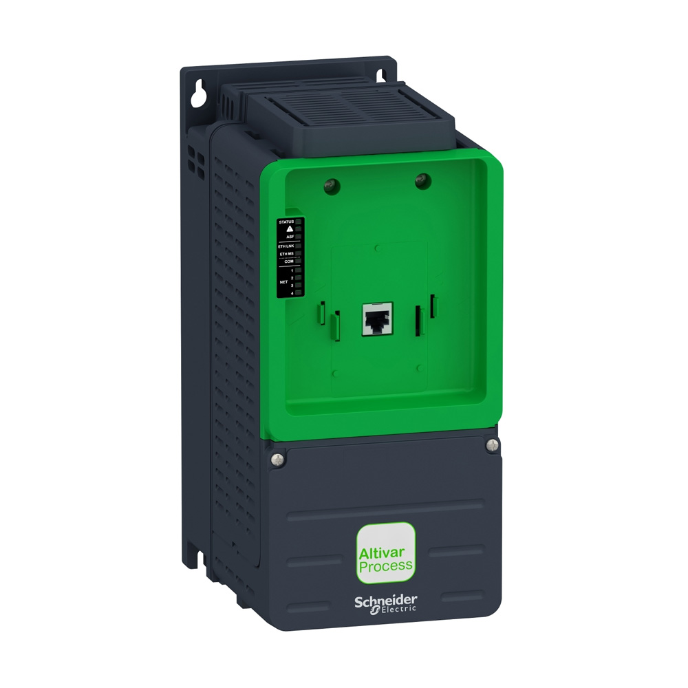 Schneider ATV630U55N4Z Altivar630 55kW Variable Torque Inverter 3Ph 380-480V Pump Fan Drive Built-in C3 EMC LED Keypad No Graphic Terminal