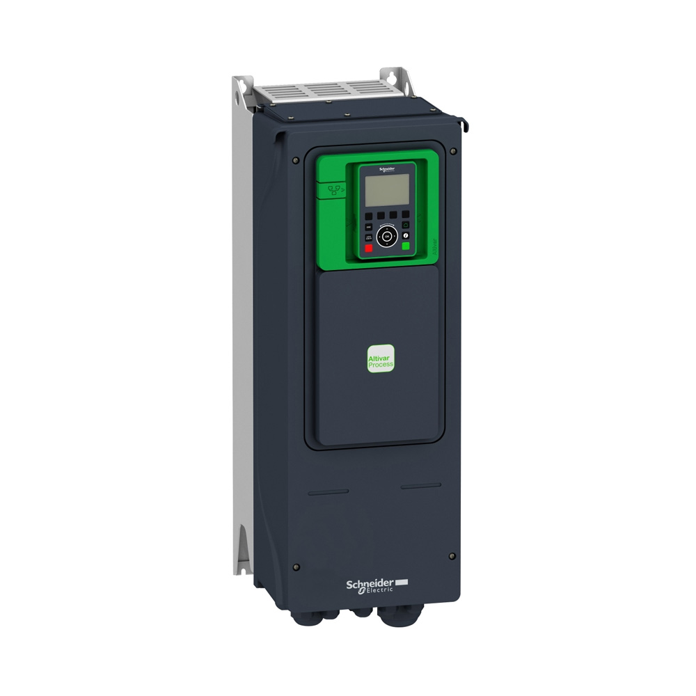 Schneider ATV650U40N4 Altivar650 4kW HD / 5.5kW ND 3Ph 380-480V IP55 Utility Inverter Integrated EMC Graphic LCD STO SIL3 No Disconnect