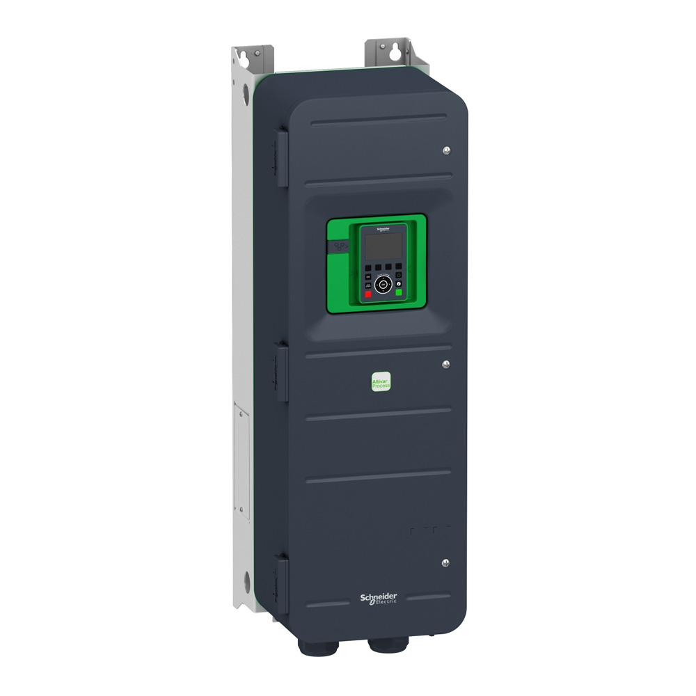 Schneider ATV650D45N4 Altivar650 45kW HD / 55kW ND 3Ph 380-480V Large D Frame IP55 Ultra-Heavy Process Inverter Integrated EMC Graphic LCD STO SIL3 No Disconnect