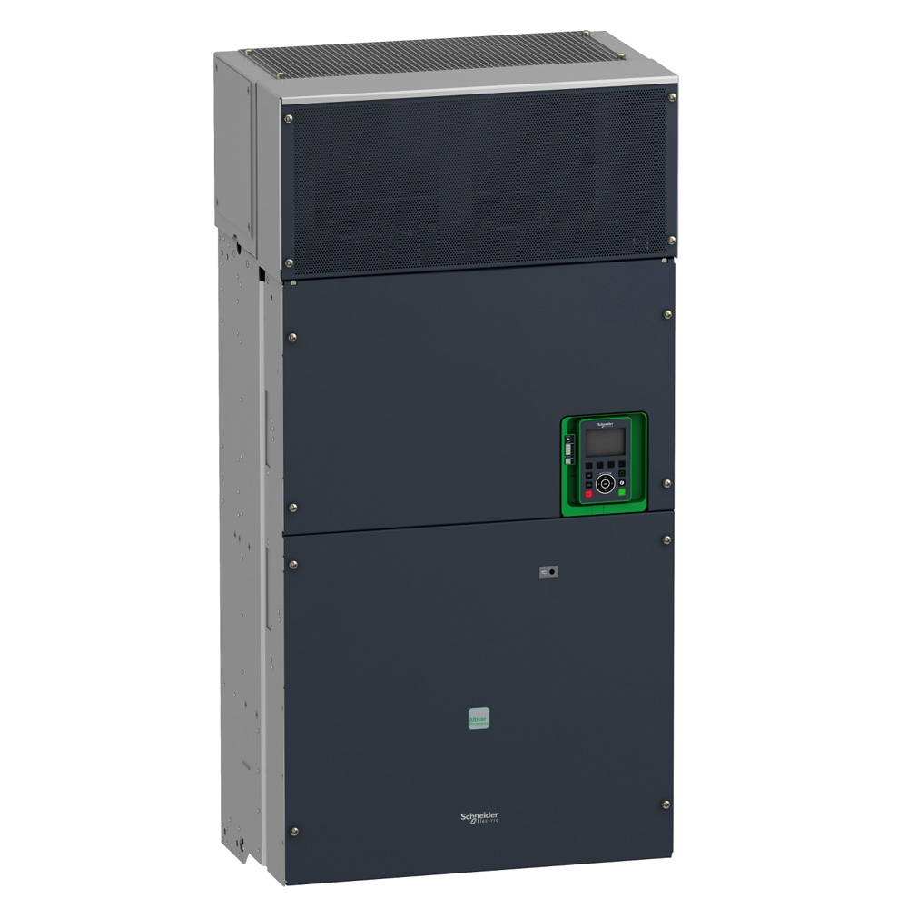 Schneider ATV930C25N4C Altivar930 250kW ND / 200kW HD 3Ph 380-480V IP00 Oversized Max C Frame Cabinet Bare Super Heavy VFD No Brake Chopper Graphic LCD Dual RJ45 C3 EMC STO SIL3