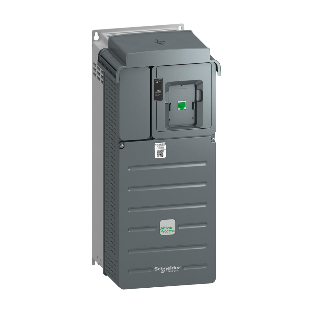Schneider ATV610D37N4Z Easy Altivar610 45kW ND / 37kW HD 3Ph 380-460V IP20 Oversized Large D Frame No Graphic LCD LED C3 EMC Modbus RTU Chemical Wastewater VFD