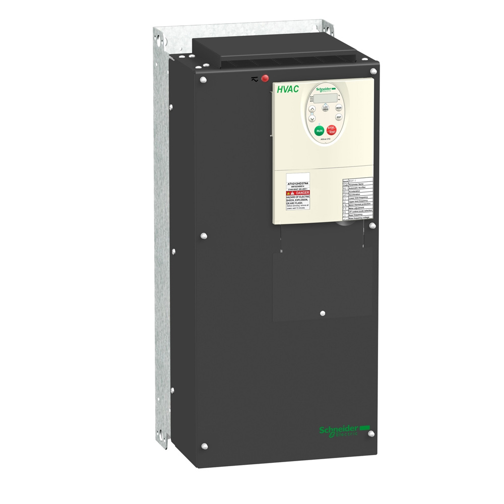Schneider ATV212HD45N4 Altivar212 45kW 3Ph 380-480V IP21 Top Large D Frame Ultra Heavy HVAC VFD Built-in EMC Modbus RTU Large Water Circulation Pump Inverter