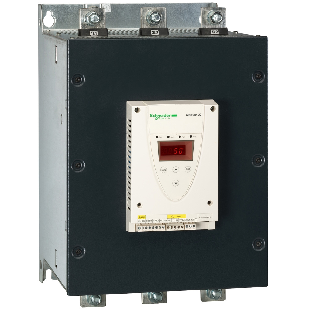Schneider ATS22C59Q Altistart 22 590A Soft Starter 230-440V Built-in Bypass Modbus RTU Heavy Duty High Power Soft Starter Schneider ATS22C59Q Altistart 22 590A Soft Starter 230-440V Built-in Bypass Modbus RTU Heavy Duty High Power Soft Starter