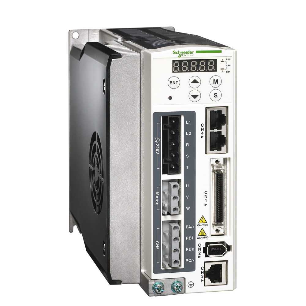 Schneider LXM23AU15M3X Lexium 23 Plus Servo Drive, 1.5kW, CANopen Communication, 220V Schneider LXM23AU15M3X Lexium 23 Plus Servo Drive, 1.5kW, CANopen Communication, 220V