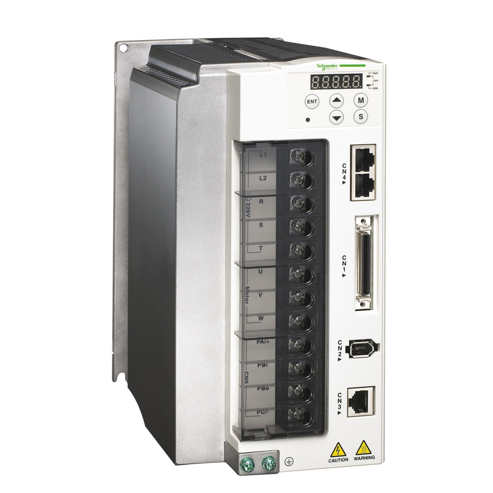 Schneider LXM23DU01M3X Lexium 23 Plus Servo Drive, 0.1kW, Pulse I/O Control, 220V Schneider LXM23DU01M3X Lexium 23 Plus Servo Drive, 0.1kW, Pulse I/O Control, 220V