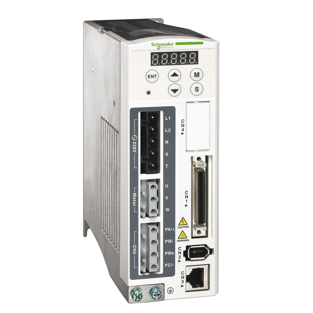 Schneider LXM23DU30M3X Lexium 23 Plus Servo Drive, 3.0kW, Pulse I/O Control, 220V Schneider LXM23DU30M3X Lexium 23 Plus Servo Drive, 3.0kW, Pulse I/O Control, 220V