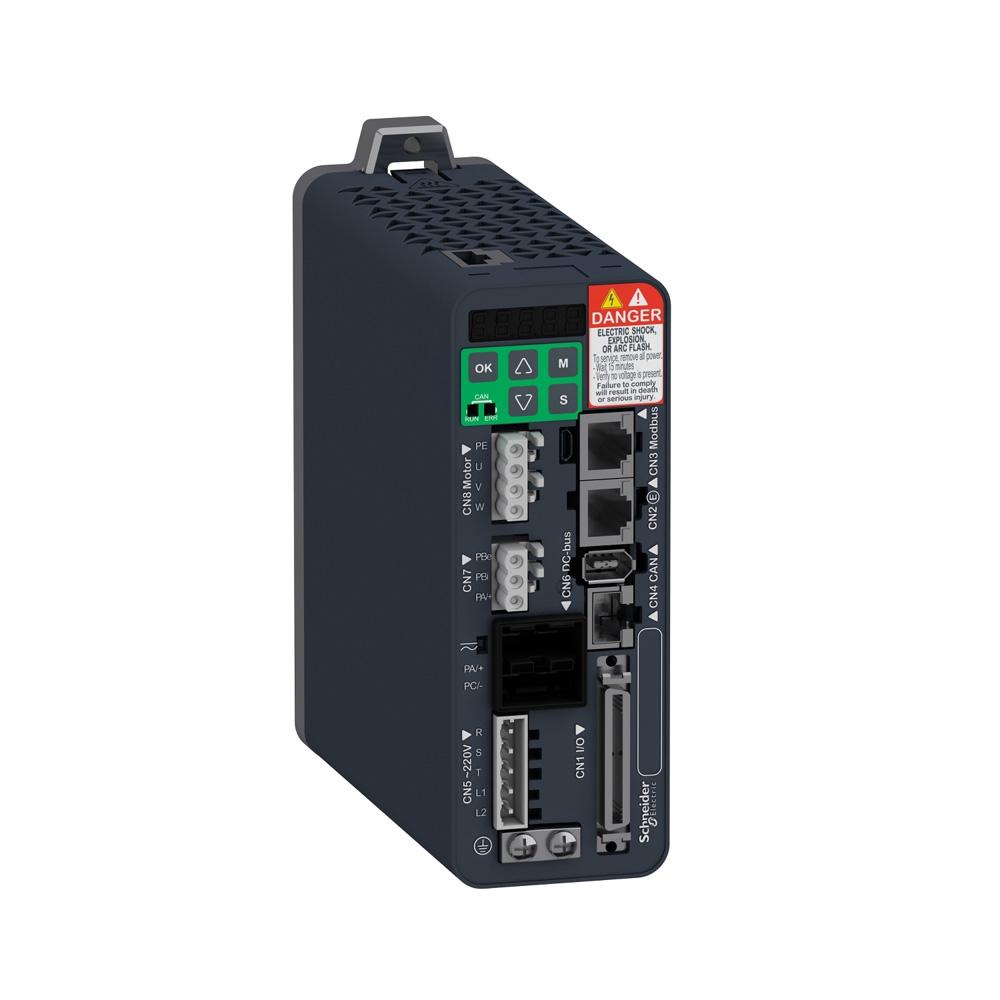 Schneider LXM28AU04M3X Lexium28 Servo Drive 400W CANopen 230V