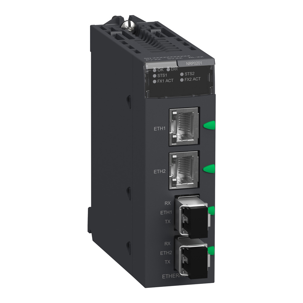 Schneider BMXNRP0201 Modicon M340 RIO Repeater With Isolation Remote IO Module Schneider BMXNRP0201 Modicon M340 RIO Repeater With Isolation Remote IO Module