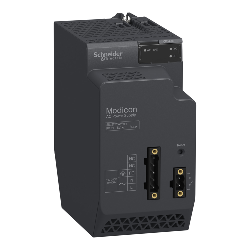 Schneider BMXCPS4002 Modicon X80 AC Power Supply Module 100‑240V AC Schneider BMXCPS4002 Modicon X80 AC Power Supply Module 100‑240V AC