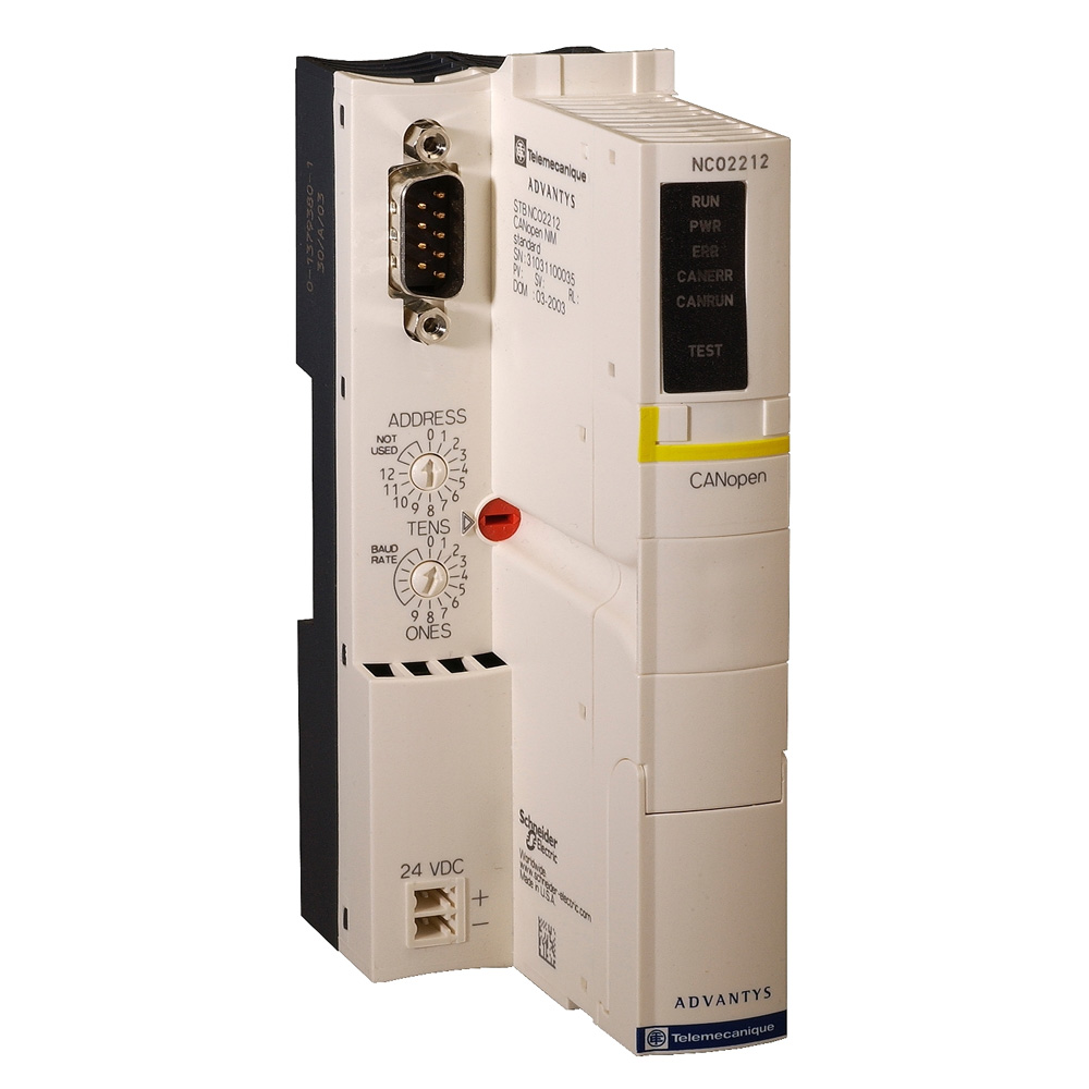 Schneider STBNCO2212 Advantys STB CANopen Network Interface Module Schneider STBNCO2212 Advantys STB CANopen Network Interface Module