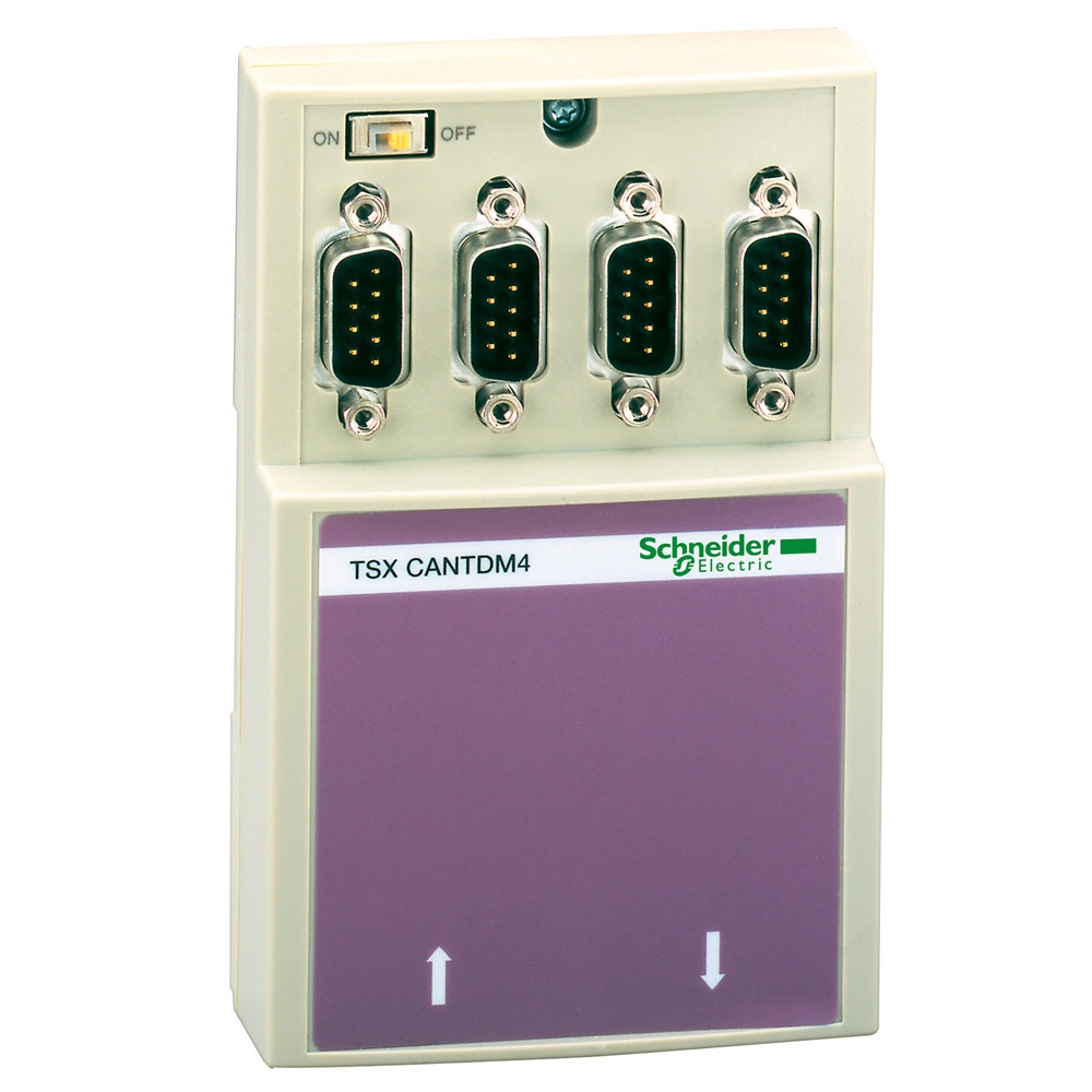 Schneider TSXCANTDM4 Premium PLC CANopen Drop Interface Module