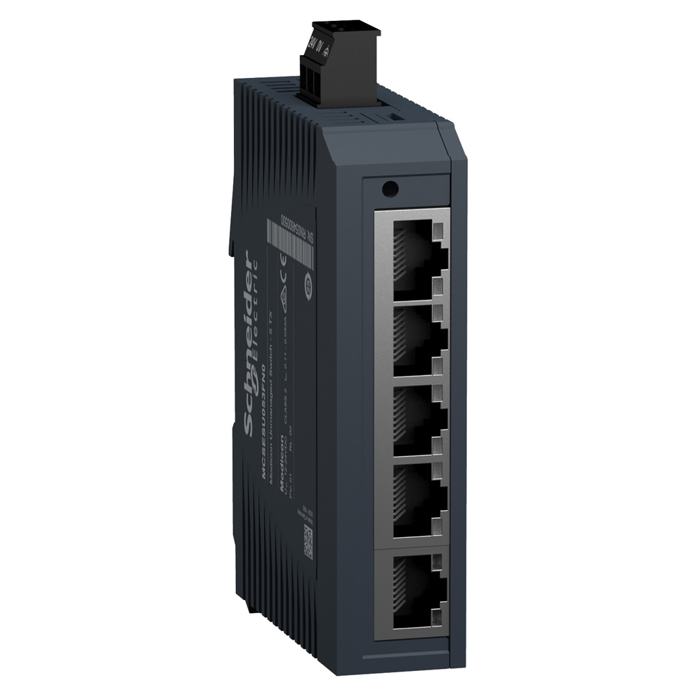 Schneider MCSESU053FN0 Modicon M580 Ethernet Switch Module 5‑Port Managed Schneider MCSESU053FN0 Modicon M580 Ethernet Switch Module 5‑Port Managed