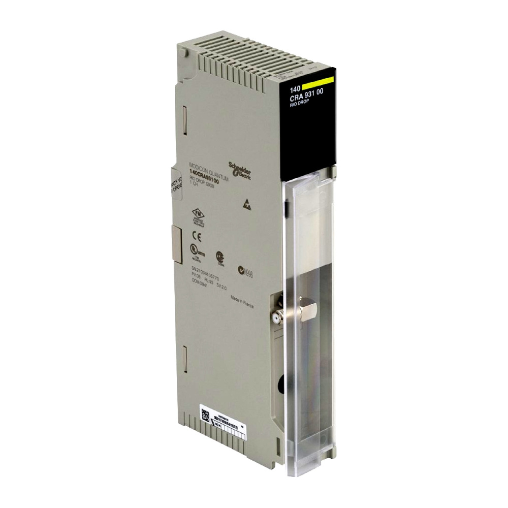 Schneider 140CRA93100 Modicon Quantum RIO Drop Adapter Single Coaxial Port Schneider 140CRA93100 Modicon Quantum RIO Drop Adapter Single Coaxial Port