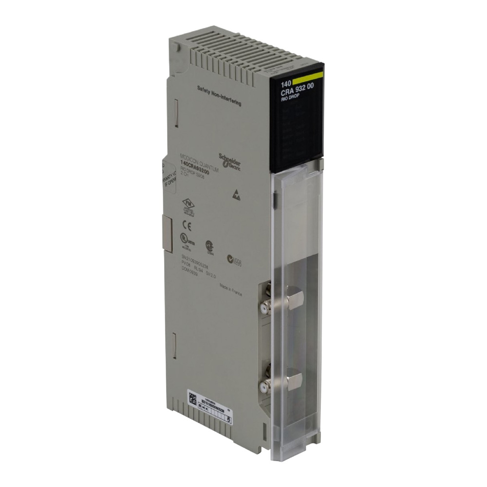 Schneider 140CRA93200 Modicon Quantum Redundant RIO Drop Adapter Dual Coaxial Schneider 140CRA93200 Modicon Quantum Redundant RIO Drop Adapter Dual Coaxial