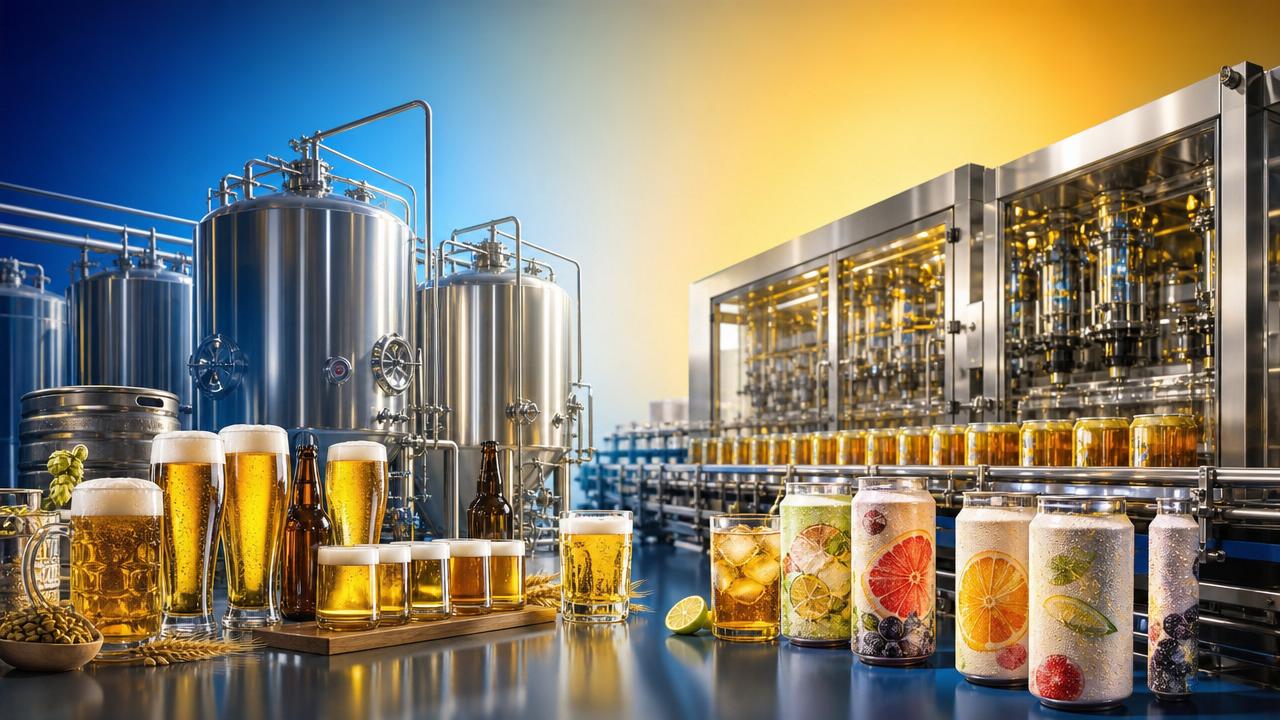 ビール工場 vs モルトドリンク工場: どの生産モデルが貴社の商品計画に適していますか?