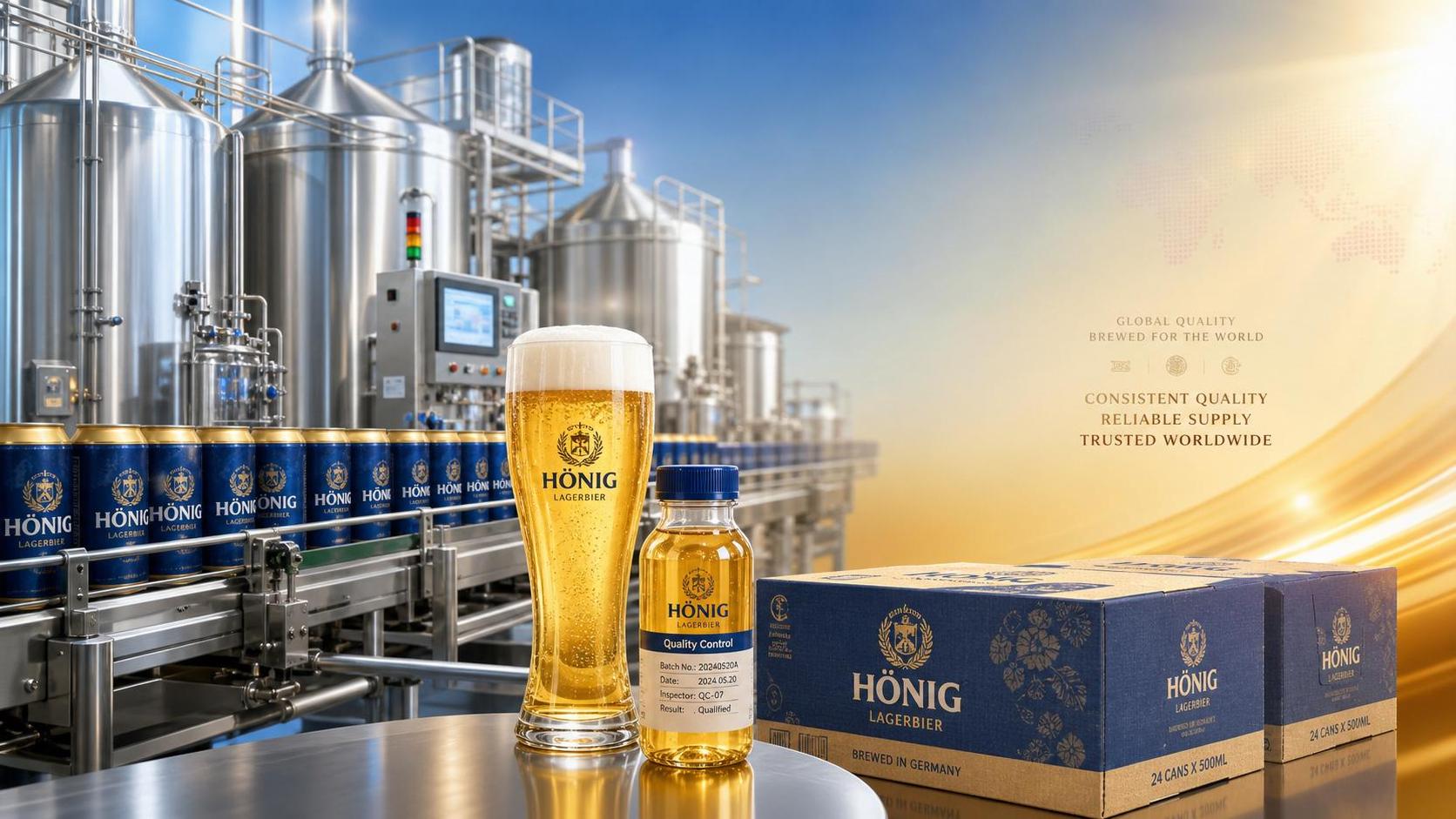 Chất lượng ổn định có phải là tín hiệu đáng tin cậy khi đánh giá các nhà máy bia Trung Quốc để cung ứng dài hạn không?