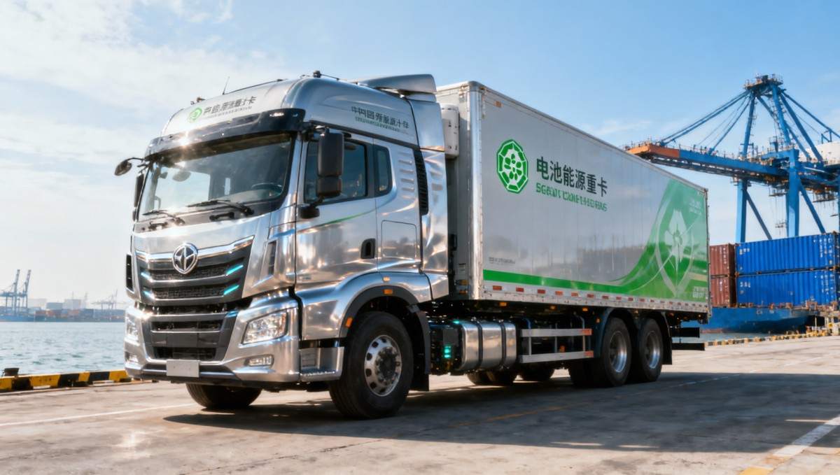 China Customs Launches Green Clearance Code for EV Heavy-Duty Trucks