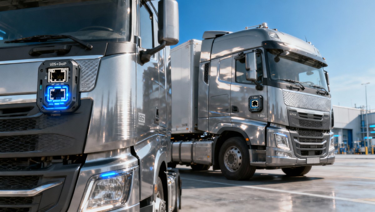EU Mandates UDS+DoIP Remote Diagnostics for Heavy-Duty Trucks from 2027