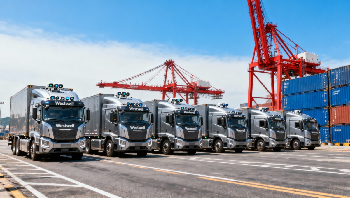 Westwell Autonomous Trucks Deployed at Kwai Chung Terminal, HK
