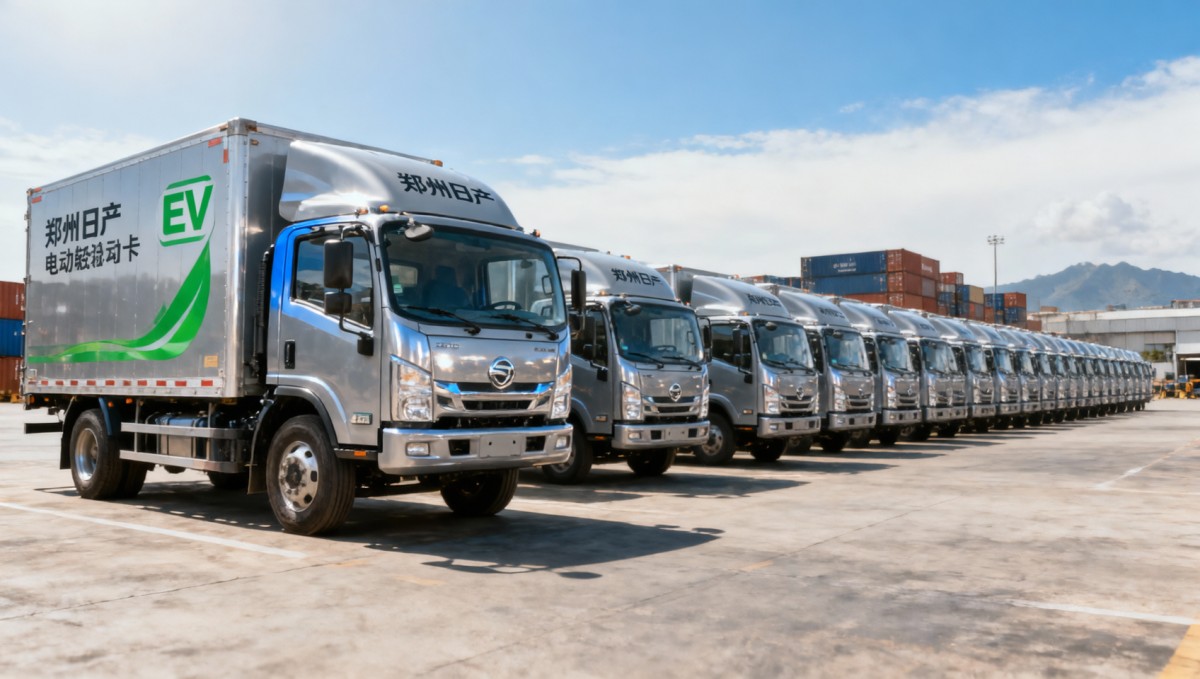 Peru Imports 50 Zhengzhou Nissan EV Light Trucks, First CAN EV Freight Entry