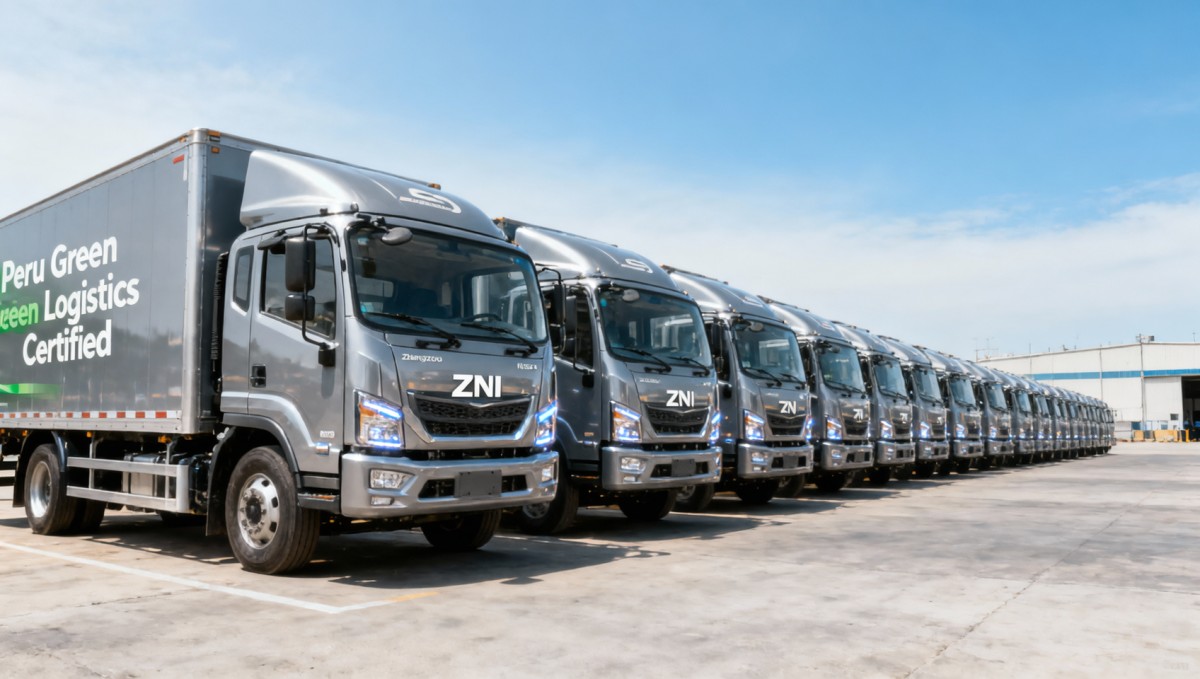 Zhengzhou Nissan Delivers 50 EV Light Trucks to Peru