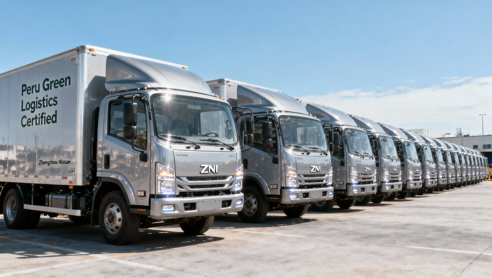 Zhengzhou Nissan Delivers 50 EV Light Trucks to Peru