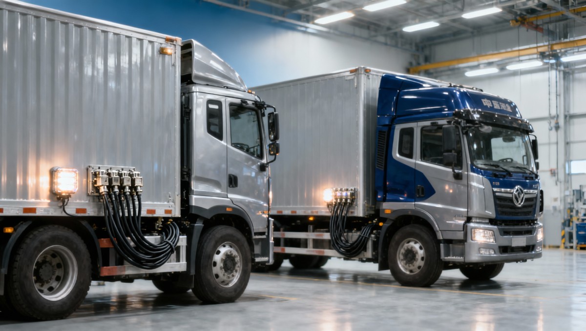 China Heavy Duty Auto Jining Recalls 25 Box Trucks Over Side Marker Lamp Wiring Defect