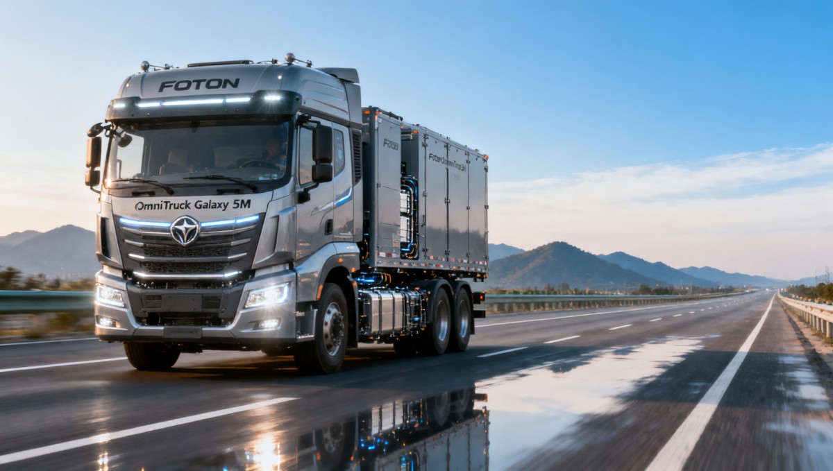 OmniTruck Galaxy 5M BEV Heavy-Duty Truck Completes Cross-Provincial Test