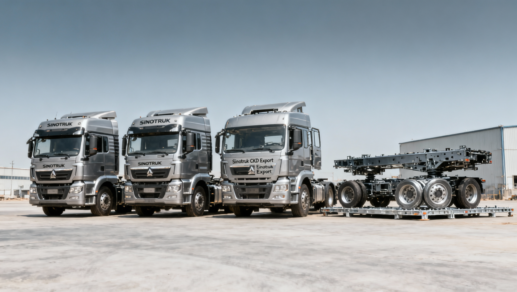 Sinotruk Export Orders Up 43%; CKD Assembly Talks with African Nations