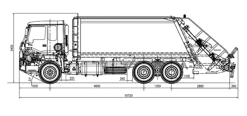 HOWO 6X4 Garbage Compactor Truck HOWO 6X4 Garbage Compactor Truck