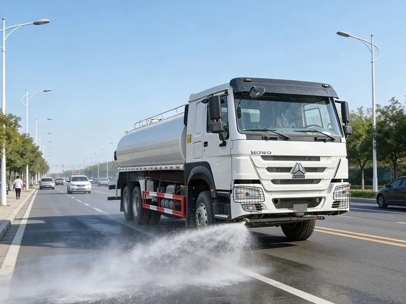 IHOWO 381 Water Sprinkler Truck-5